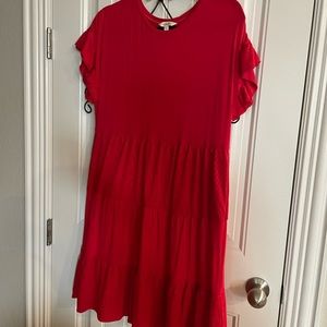 Matilda Jane Bellewood - Knit and Eyelet Dress - S